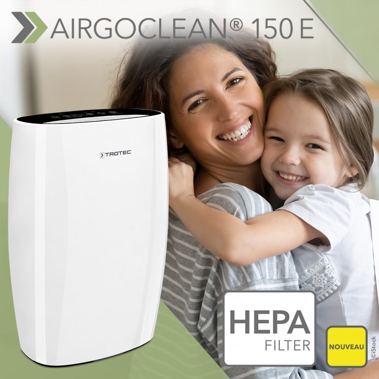 NOUVEAU Purificateur Dair Design AirgoClean 150 E Avec Technologie De