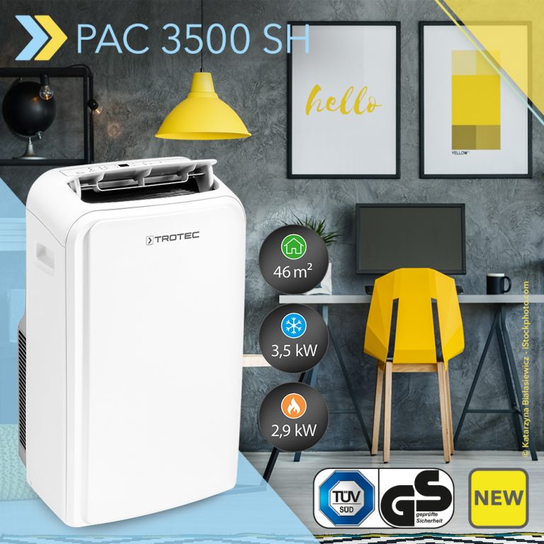 NEW PAC 3500 SH Air  conditioning  unit A feel  good  climate 