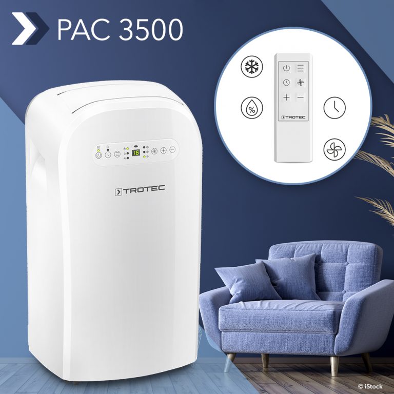 Air conditioner PAC 3500 optimal for economical air conditioning of