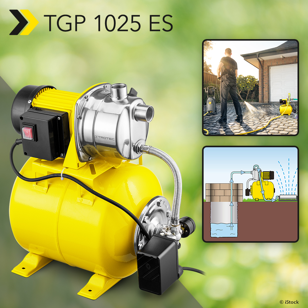 Bombas de abastecimiento de agua doméstica de la serie TGP - TROTEC
