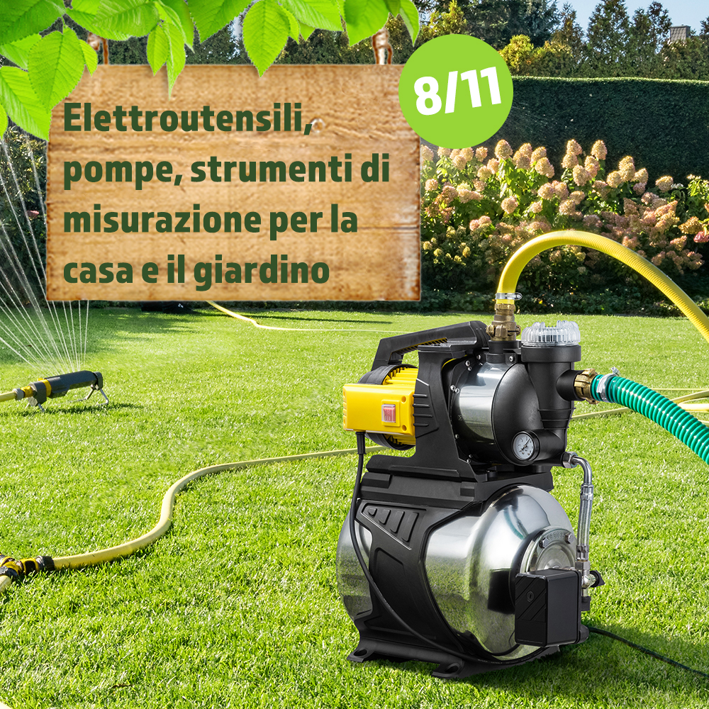 Rendiamo la nostra casa più bella – con una pompa da giardino potente e un  impianto idrico efficace – Trotec Blog – Italiani