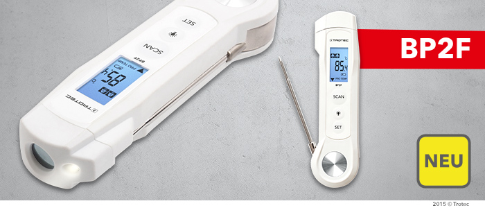NEU Lebensmittel-Thermometer BP2F – endlich lieferbar! – Trotec Blog