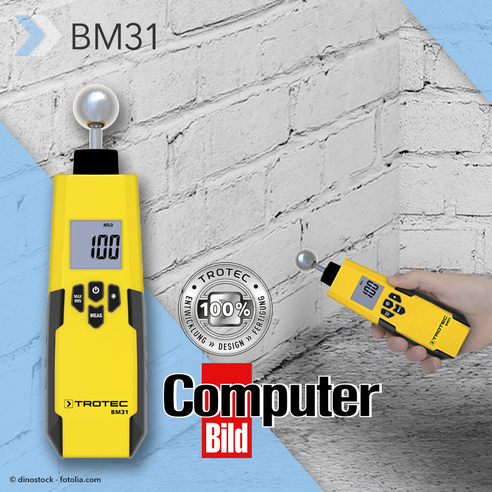 TROTEC Feuchteindikator BM31 Feuchtemessgerät