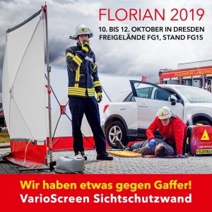 FLORIAN 2019 – Trotec Präsentiert ‚VarioScreen-Sichtschutzwand‘ Auf Der ...